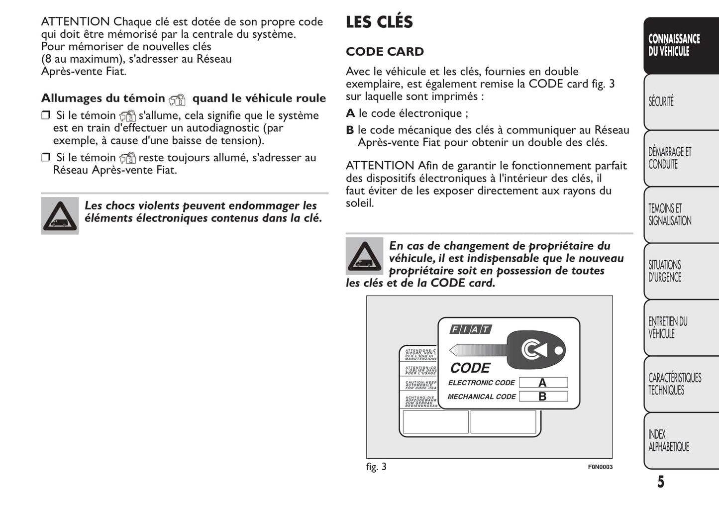 2013-2014 Fiat Ducato/Ducato Euro 5 Owner's Manual | French