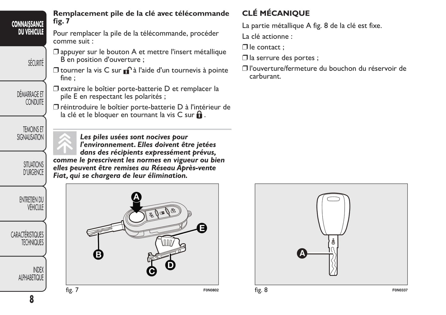 2013-2014 Fiat Ducato/Ducato Euro 5 Owner's Manual | French