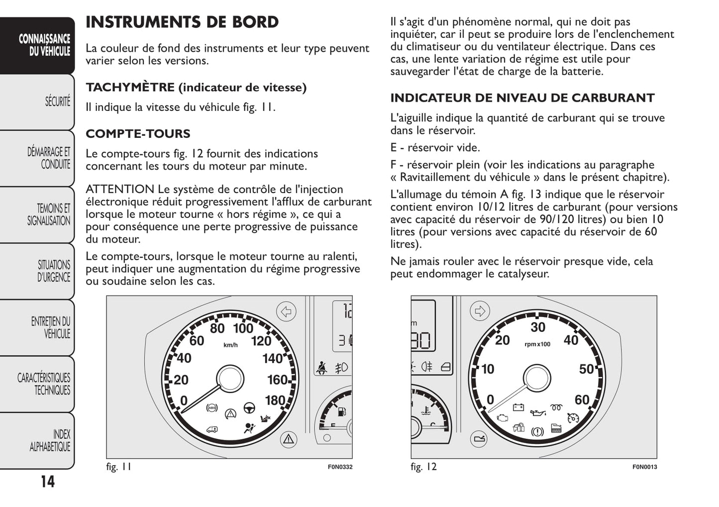 2013-2014 Fiat Ducato/Ducato Euro 5 Owner's Manual | French
