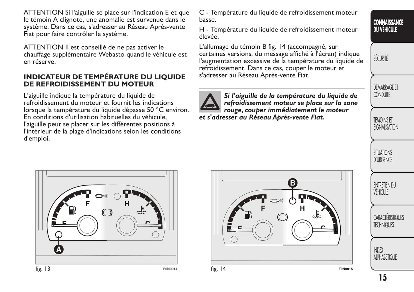 2013-2014 Fiat Ducato/Ducato Euro 5 Owner's Manual | French
