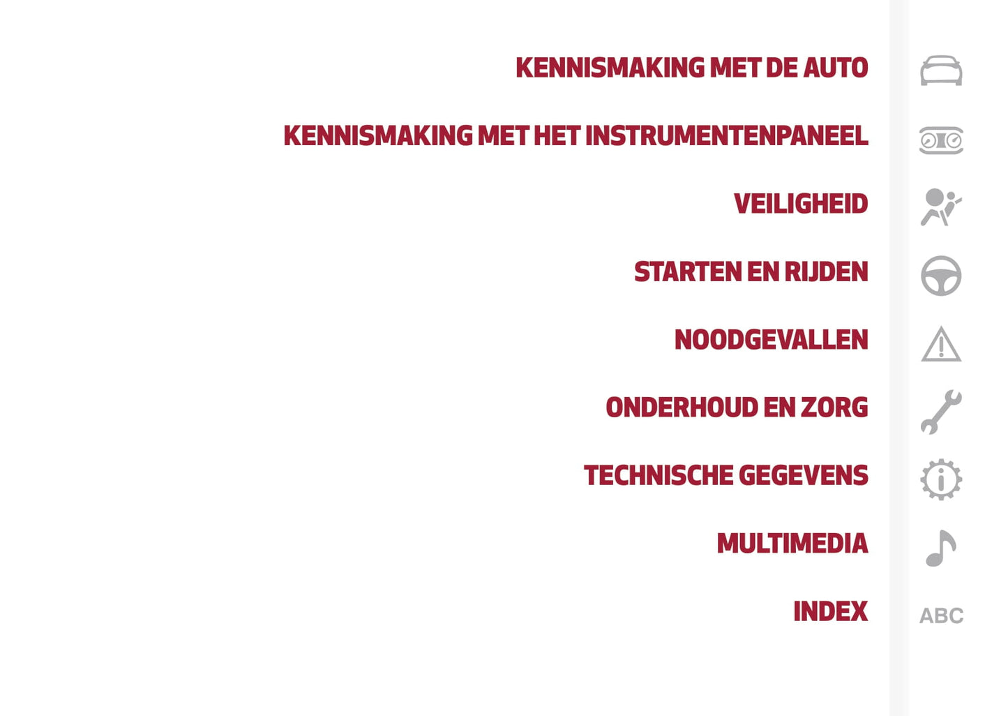 2016-2020 Alfa Romeo Giulia Gebruikershandleiding | Nederlands