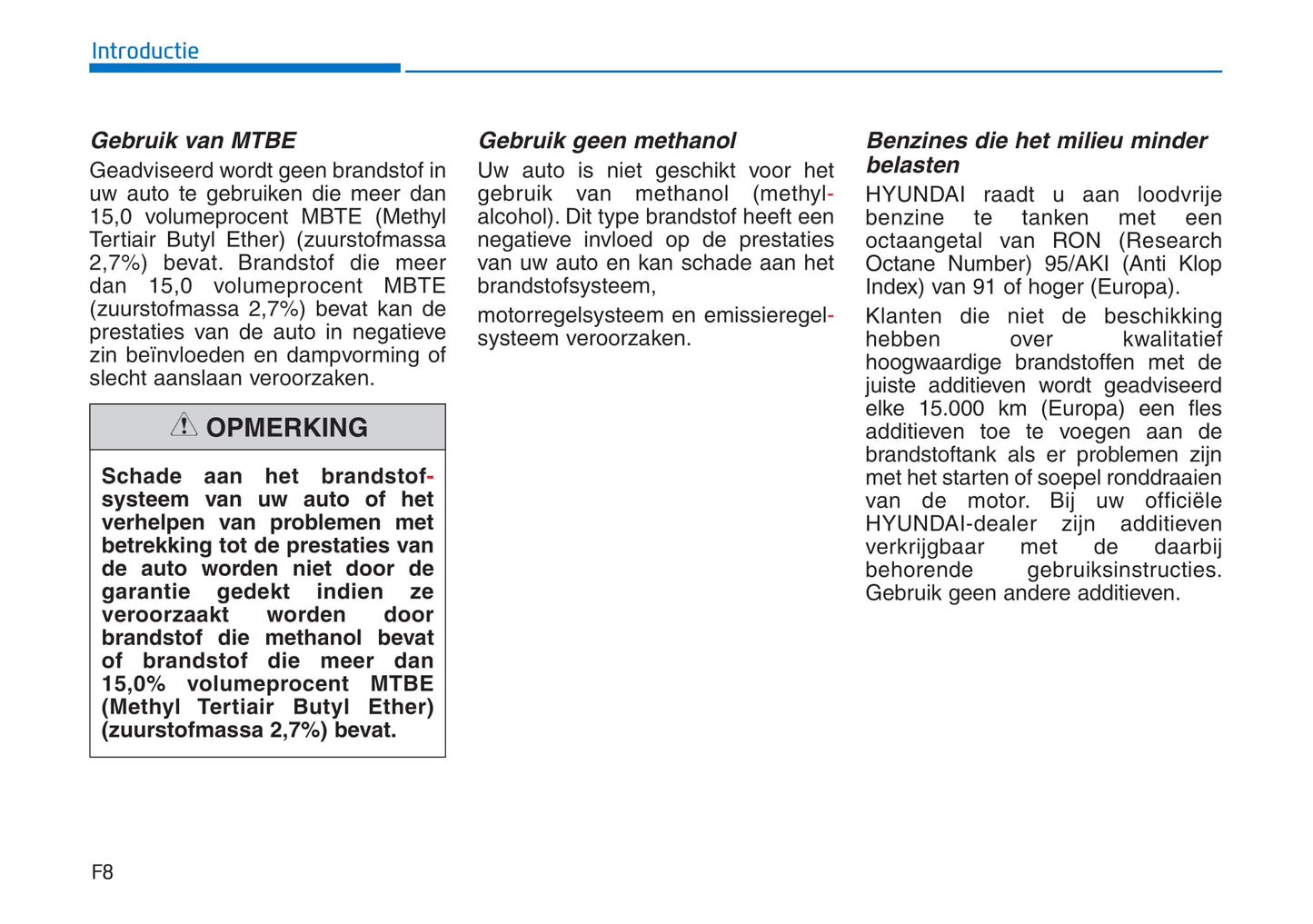 2015-2016 Hyundai Tucson Gebruikershandleiding | Nederlands