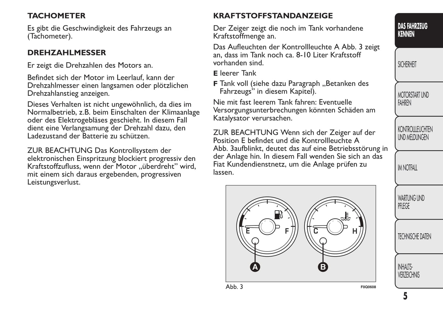 2013-2014 Fiat Bravo Bedienungsanleitung | Deutsch