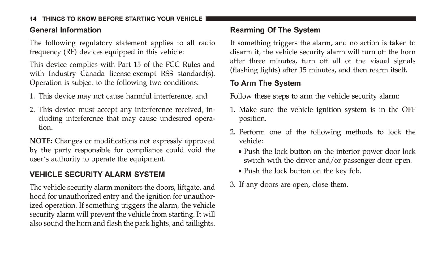 2017 Dodge Viper Manuel du propriétaire | Anglais