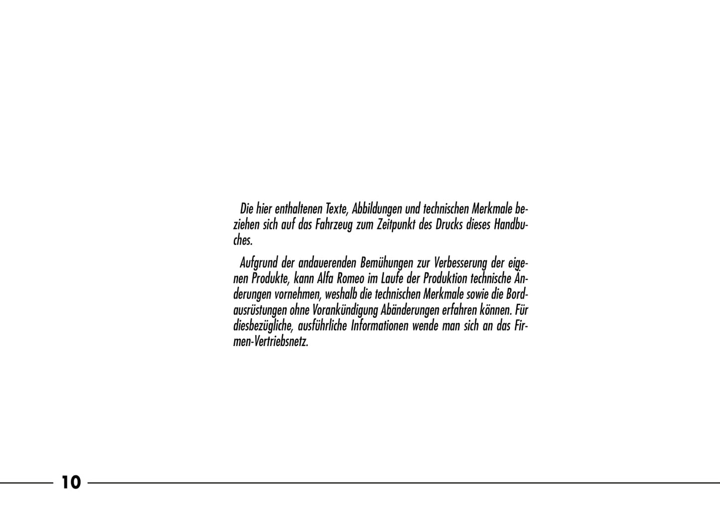 2003-2007 Alfa Romeo 166 Owner's Manual | German
