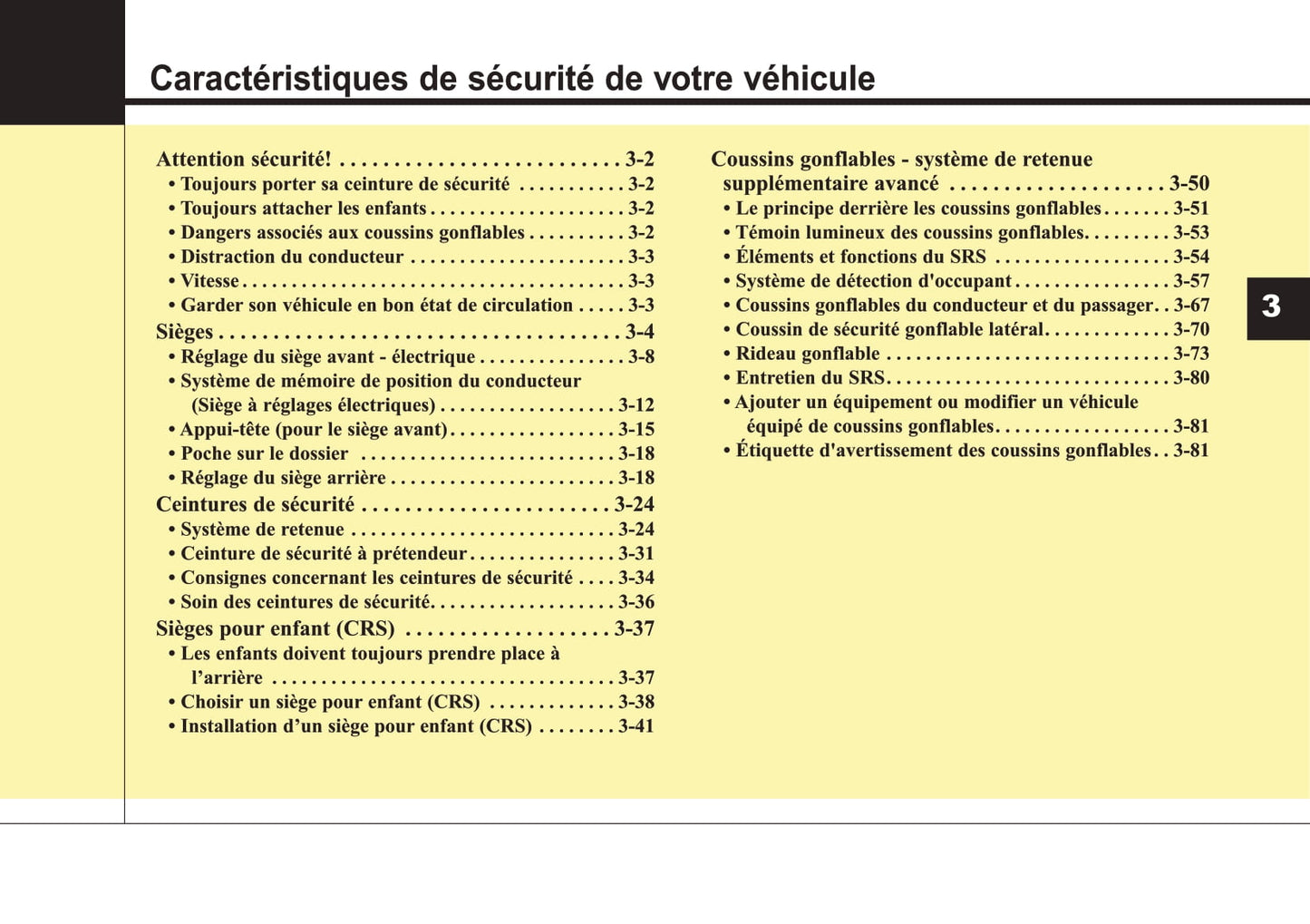 2017-2021 Kia Stinger Manuel du propriétaire | Français