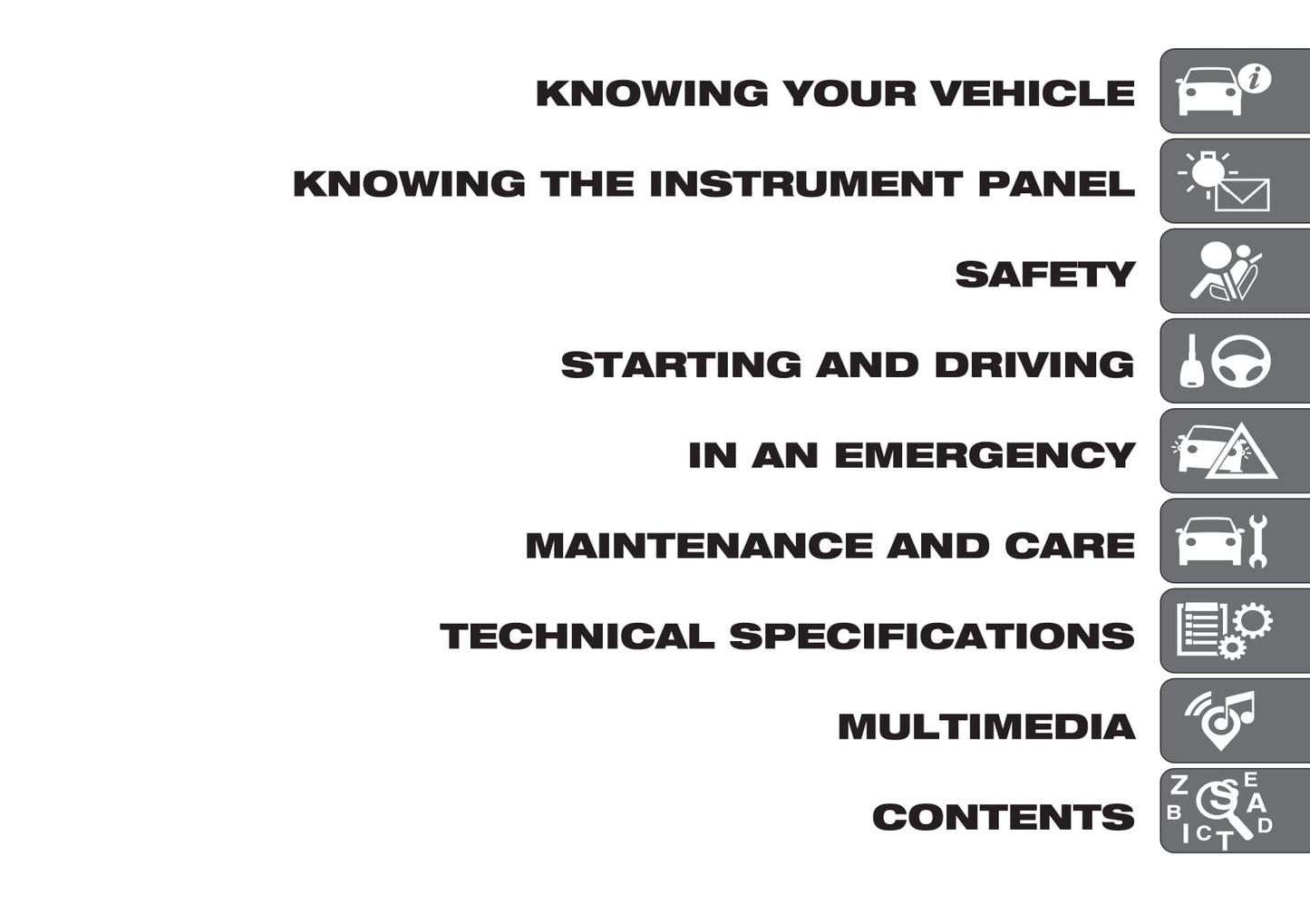 2014-2021 Fiat Professional Nouvo Ducato Manuel du propriétaire | Anglais