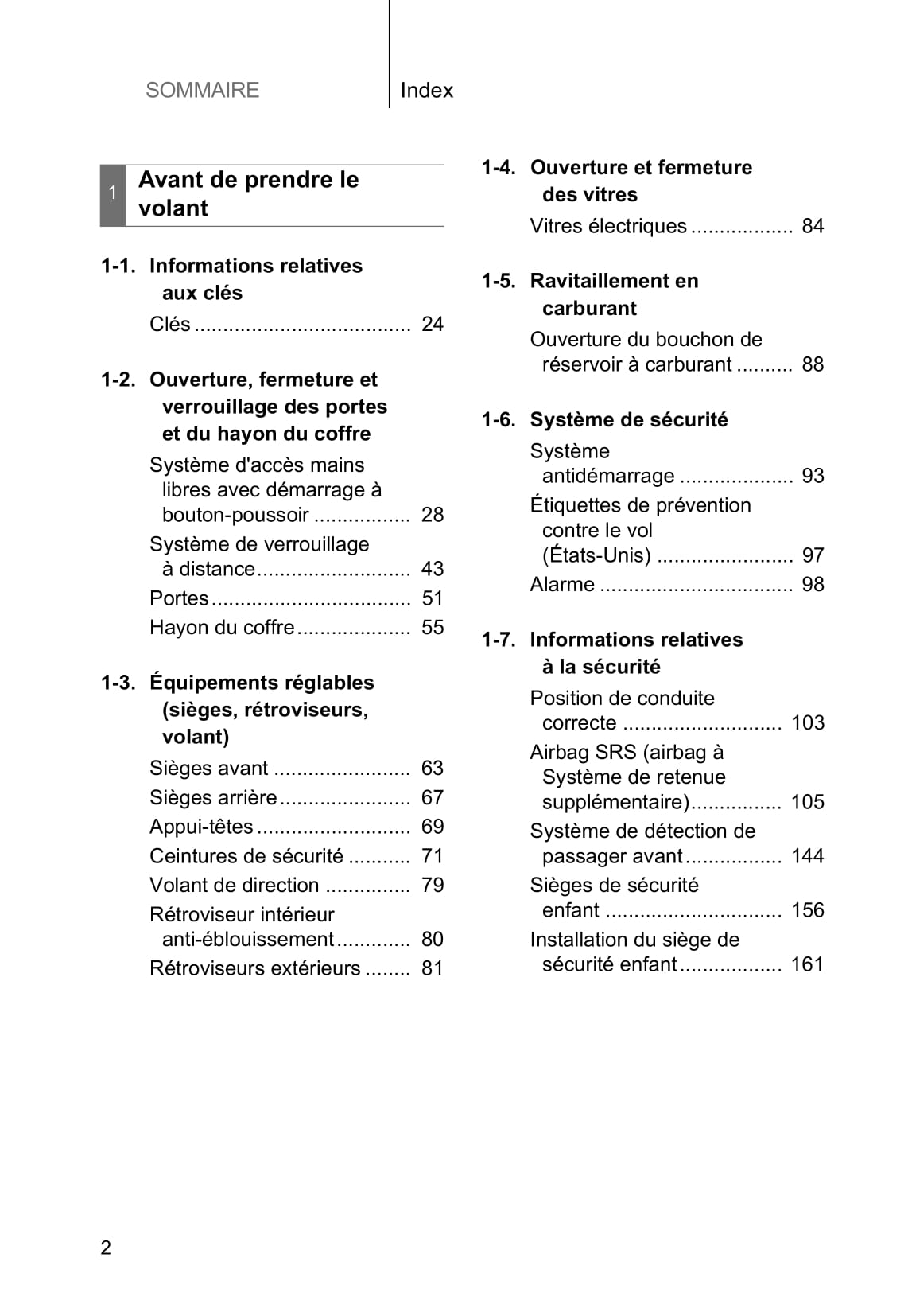 2017-2019 Subaru BRZ Manuel du propriétaire | Français