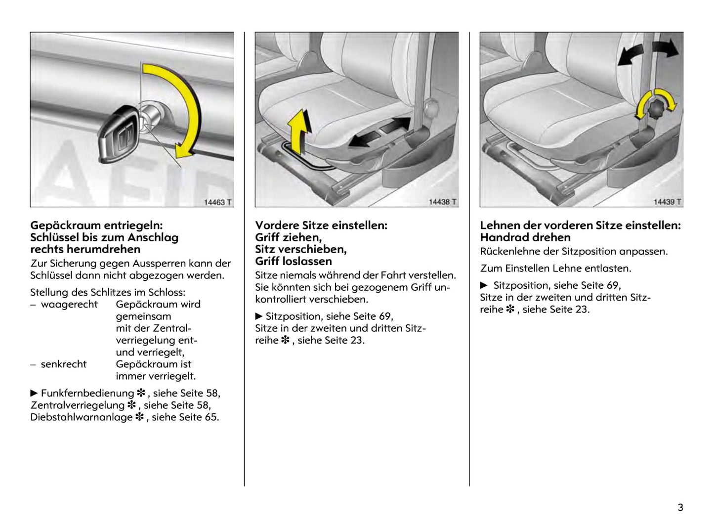 2002-2005 Opel Zafira Manuel du propriétaire | Allemand