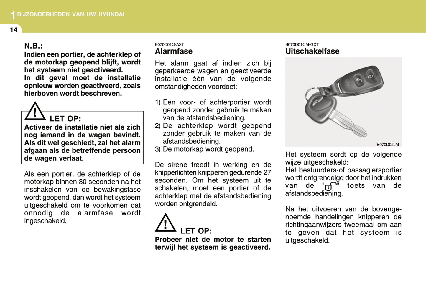 2008-2009 Hyundai Santa Fe Owner's Manual | Dutch