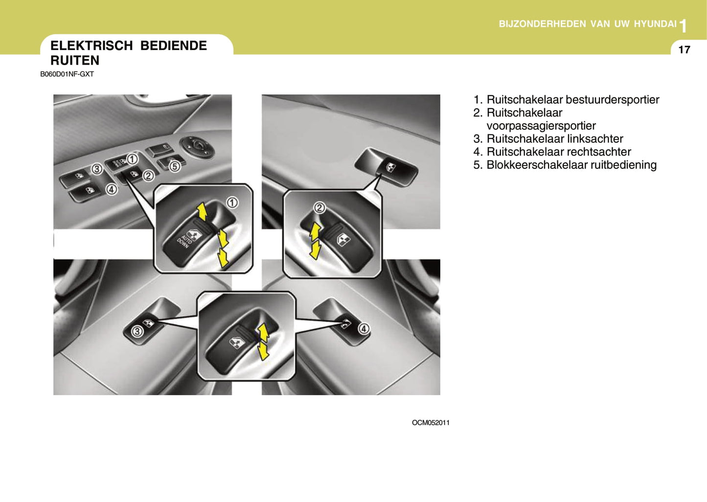 2008-2009 Hyundai Santa Fe Owner's Manual | Dutch