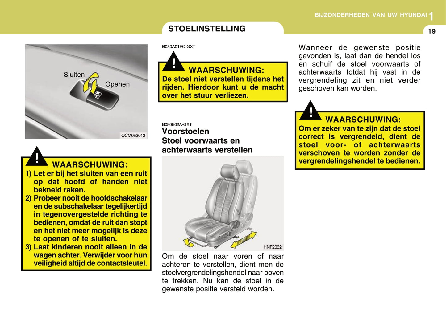 2008-2009 Hyundai Santa Fe Owner's Manual | Dutch