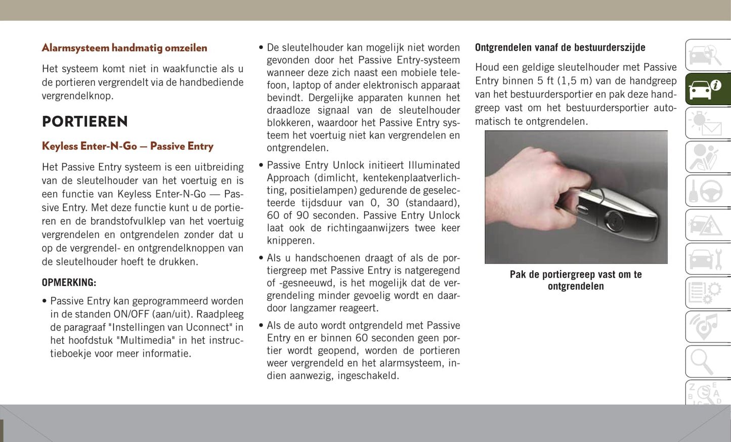 2017-2020 Jeep Grand Cherokee Bedienungsanleitung | Niederländisch