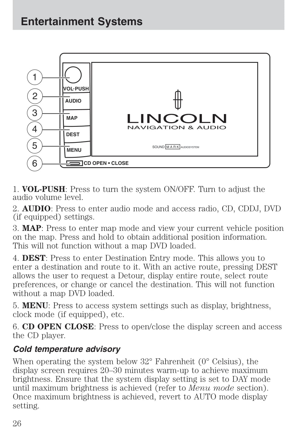 2004 Lincoln Town Car Manuel du propriétaire | Anglais