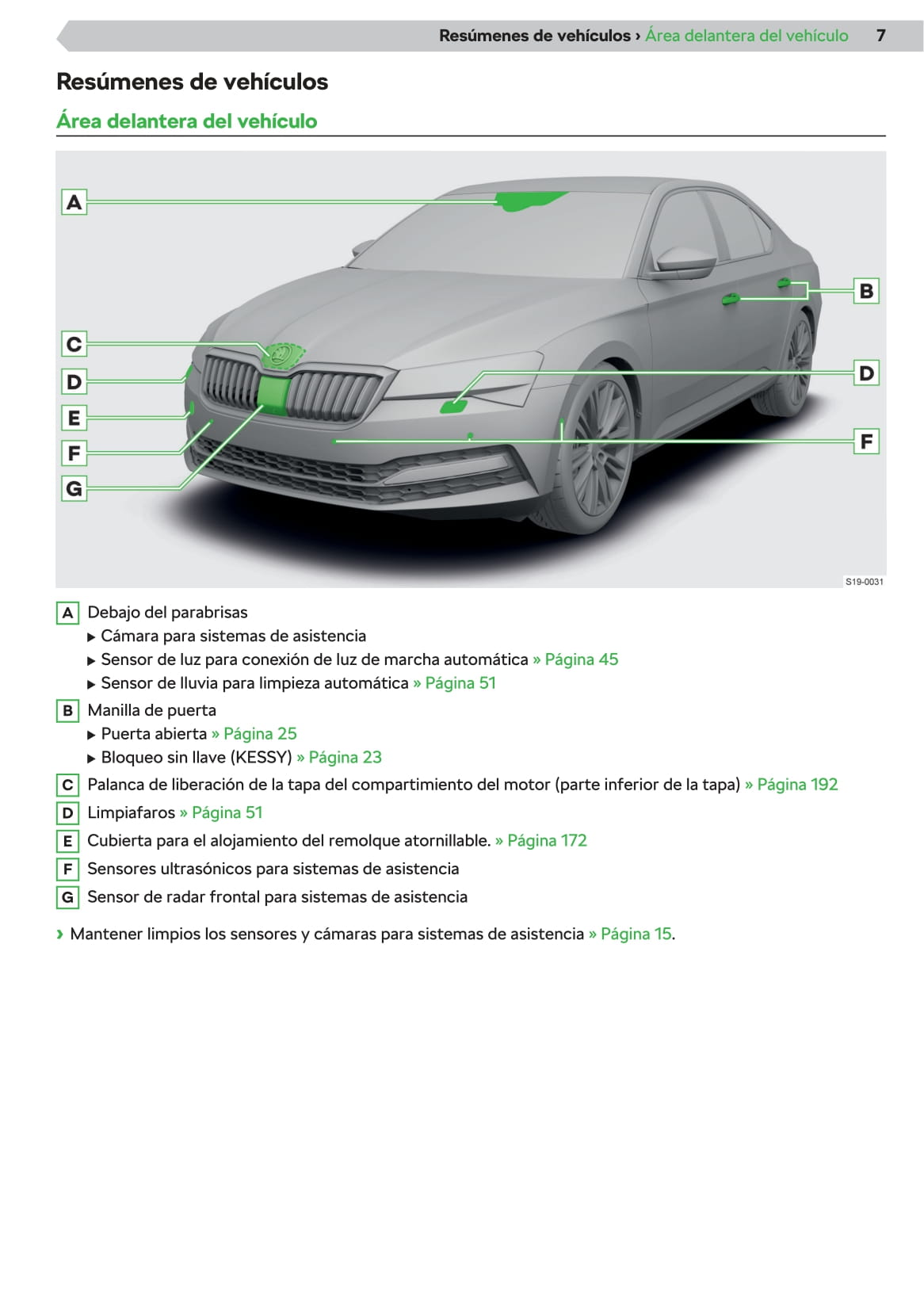 2019-2020 Skoda Superb Manuel du propriétaire | Espagnol