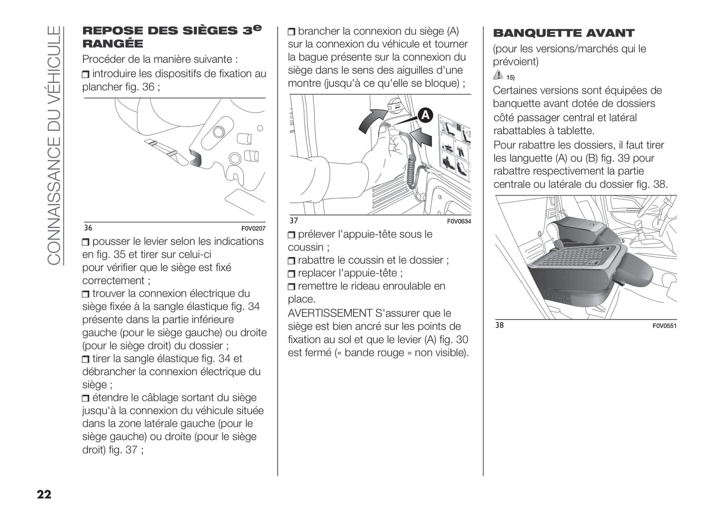 2015-2019 Fiat Nouvo Doblò Panorama Manuel du propriétaire | Français