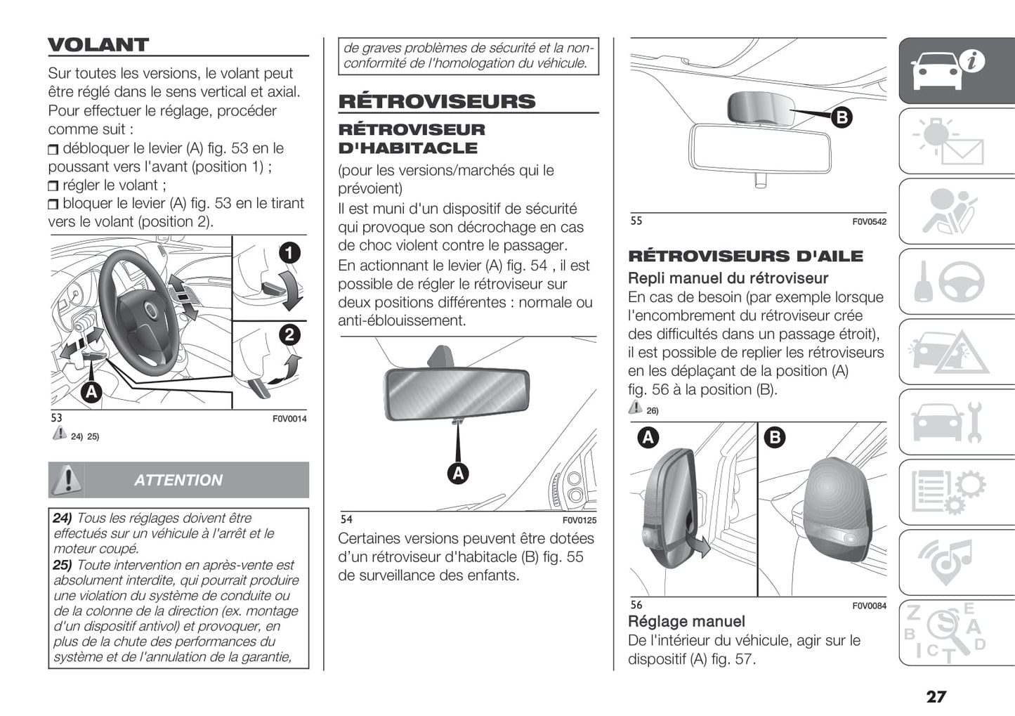 2015-2019 Fiat Nouvo Doblò Panorama Manuel du propriétaire | Français