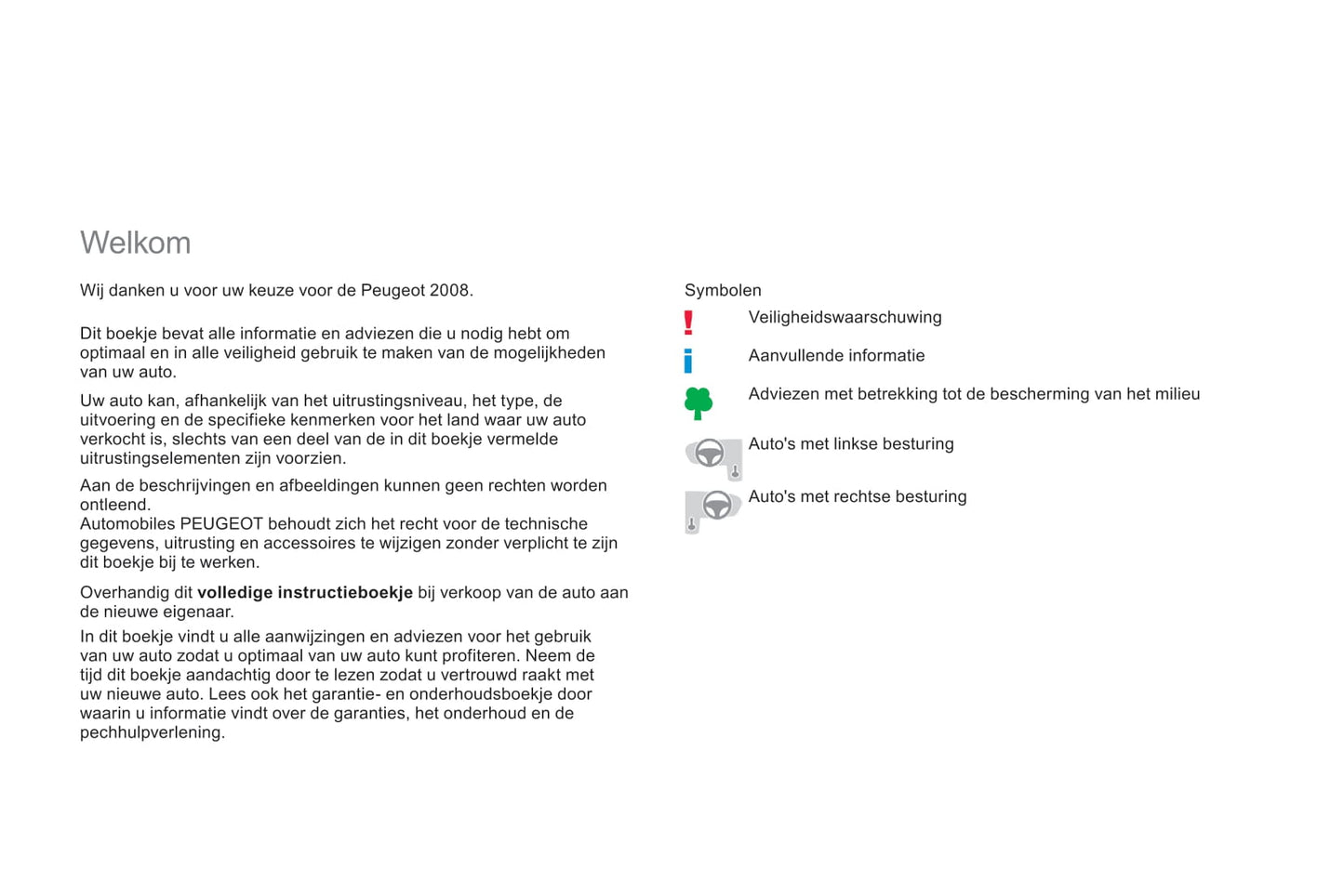 2018-2019 Peugeot 2008 Gebruikershandleiding | Nederlands