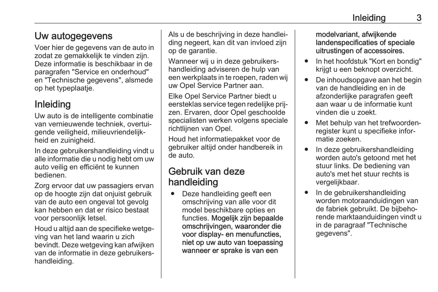 2018 Opel Movano Gebruikershandleiding | Nederlands
