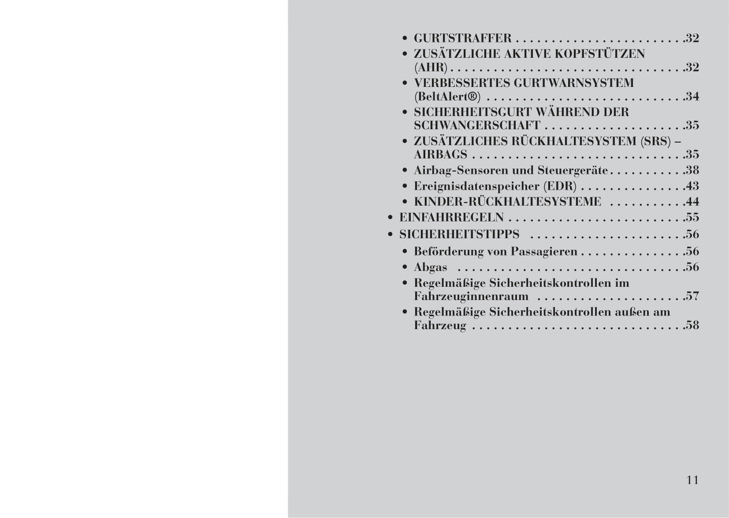 2012-2015 Lancia Flavia Owner's Manual | German