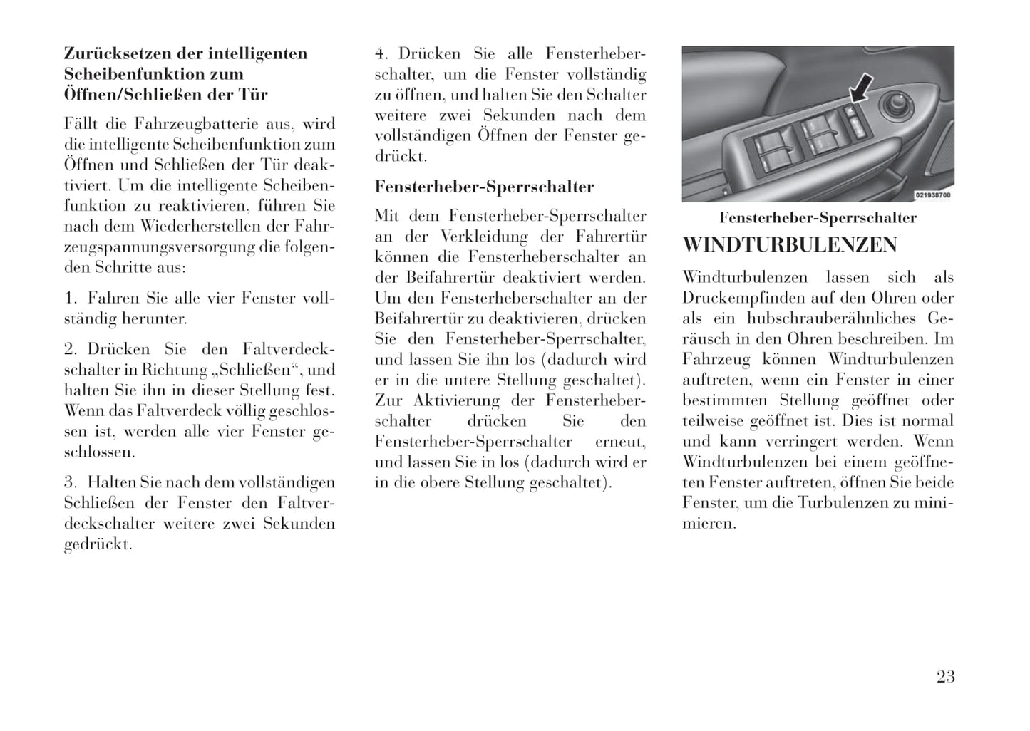 2012-2015 Lancia Flavia Owner's Manual | German