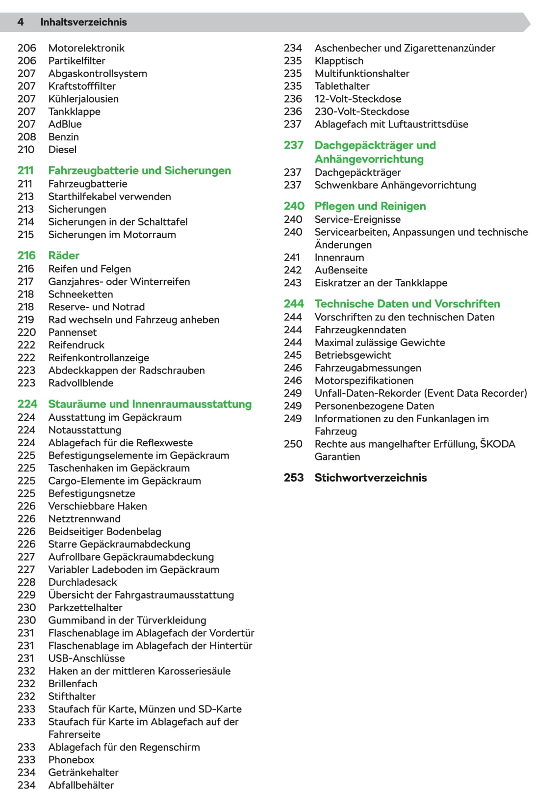 2020-2021 Skoda Karoq Gebruikershandleiding | Duits