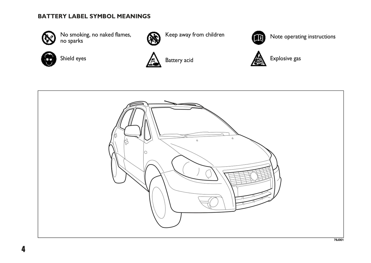 2007-2009 Fiat Sedici Manuel du propriétaire | Anglais