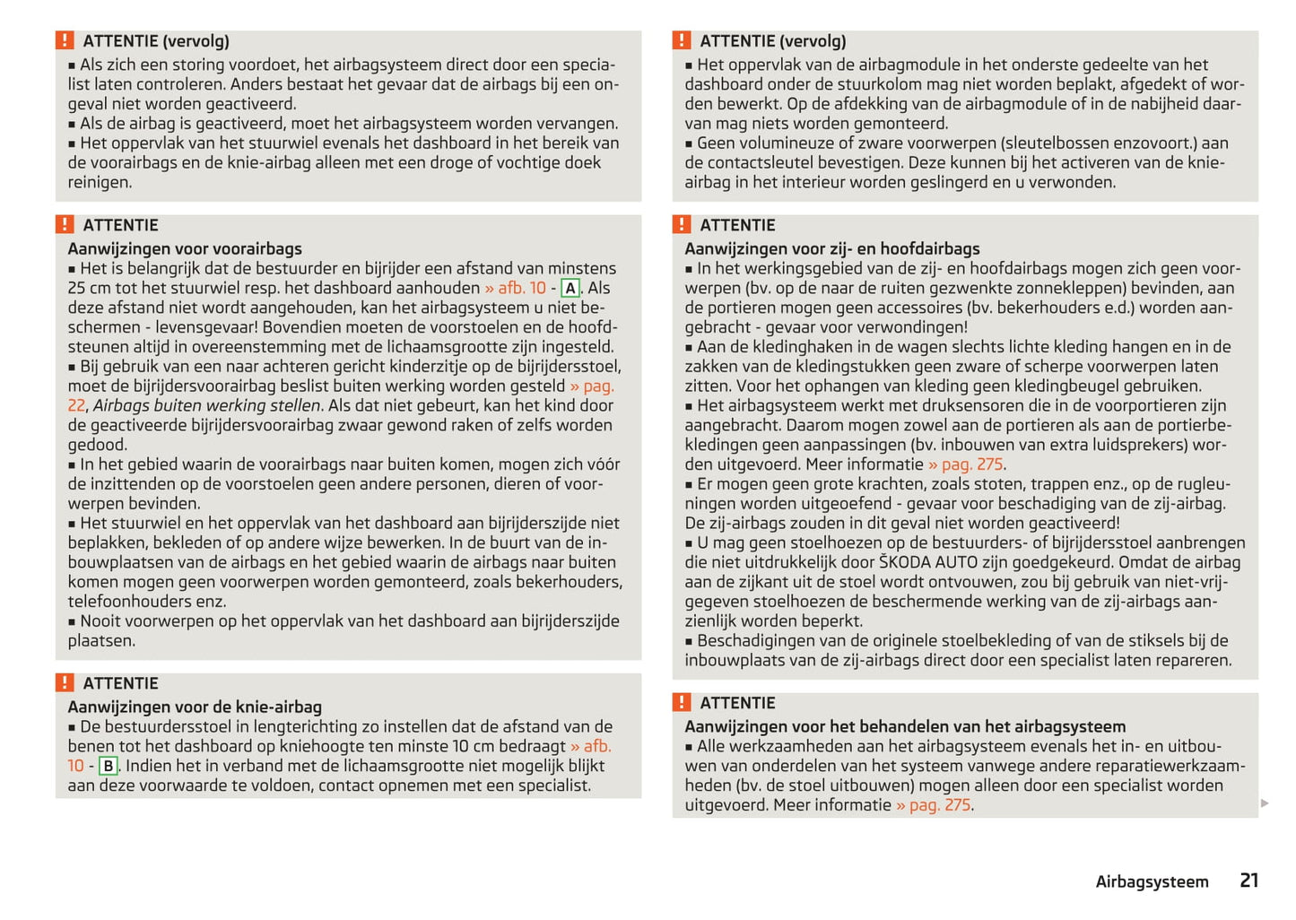 2017-2018 Skoda Octavia Gebruikershandleiding | Nederlands