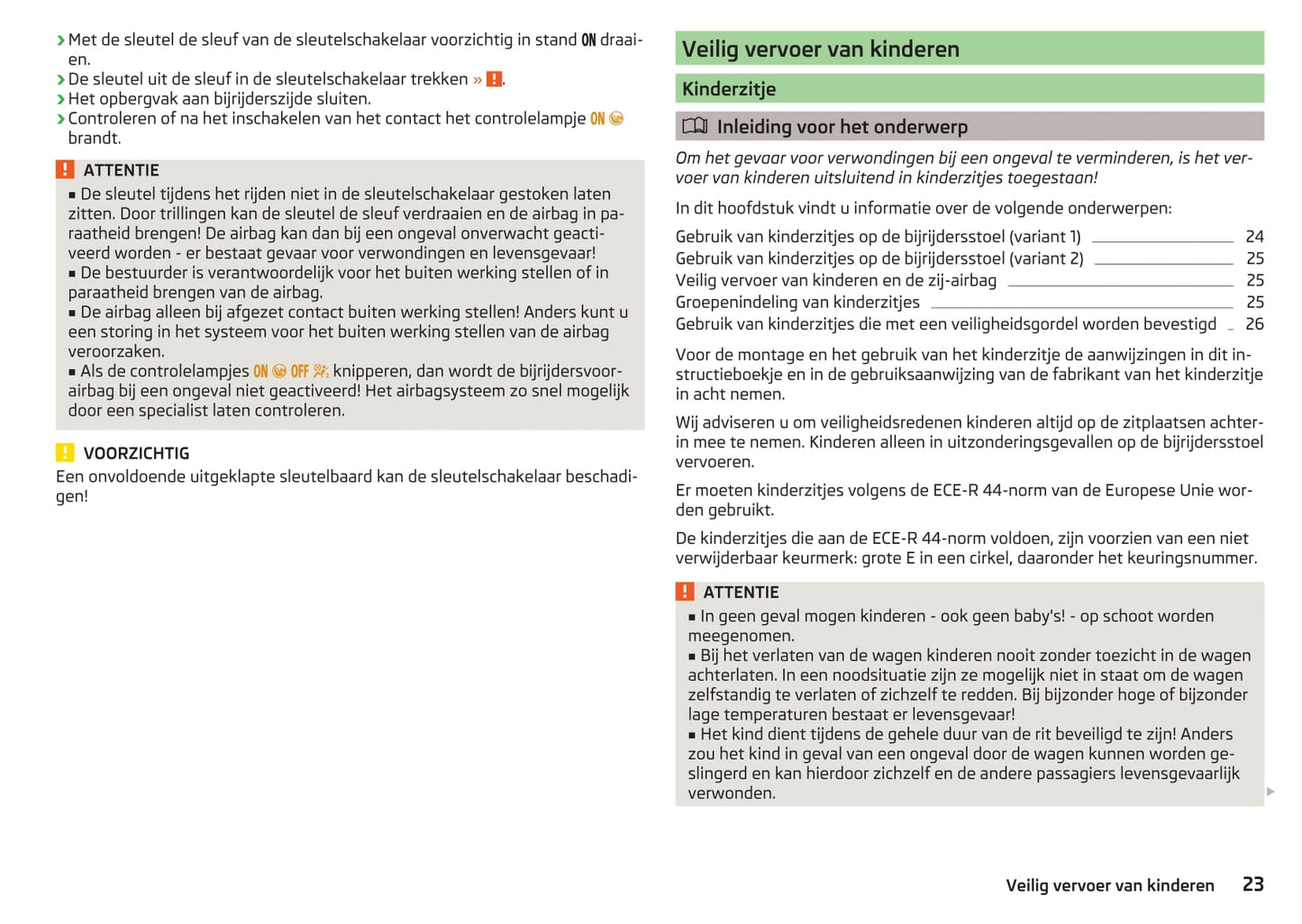 2017-2018 Skoda Octavia Gebruikershandleiding | Nederlands