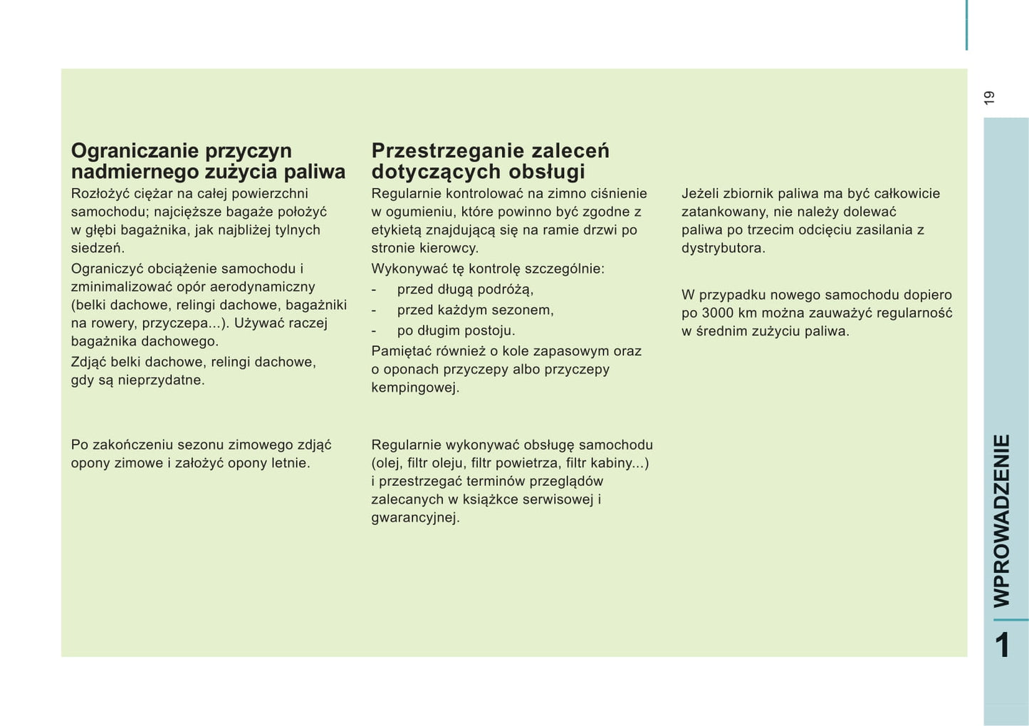 2014-2016 Citroën Jumpy Owner's Manual | Polish