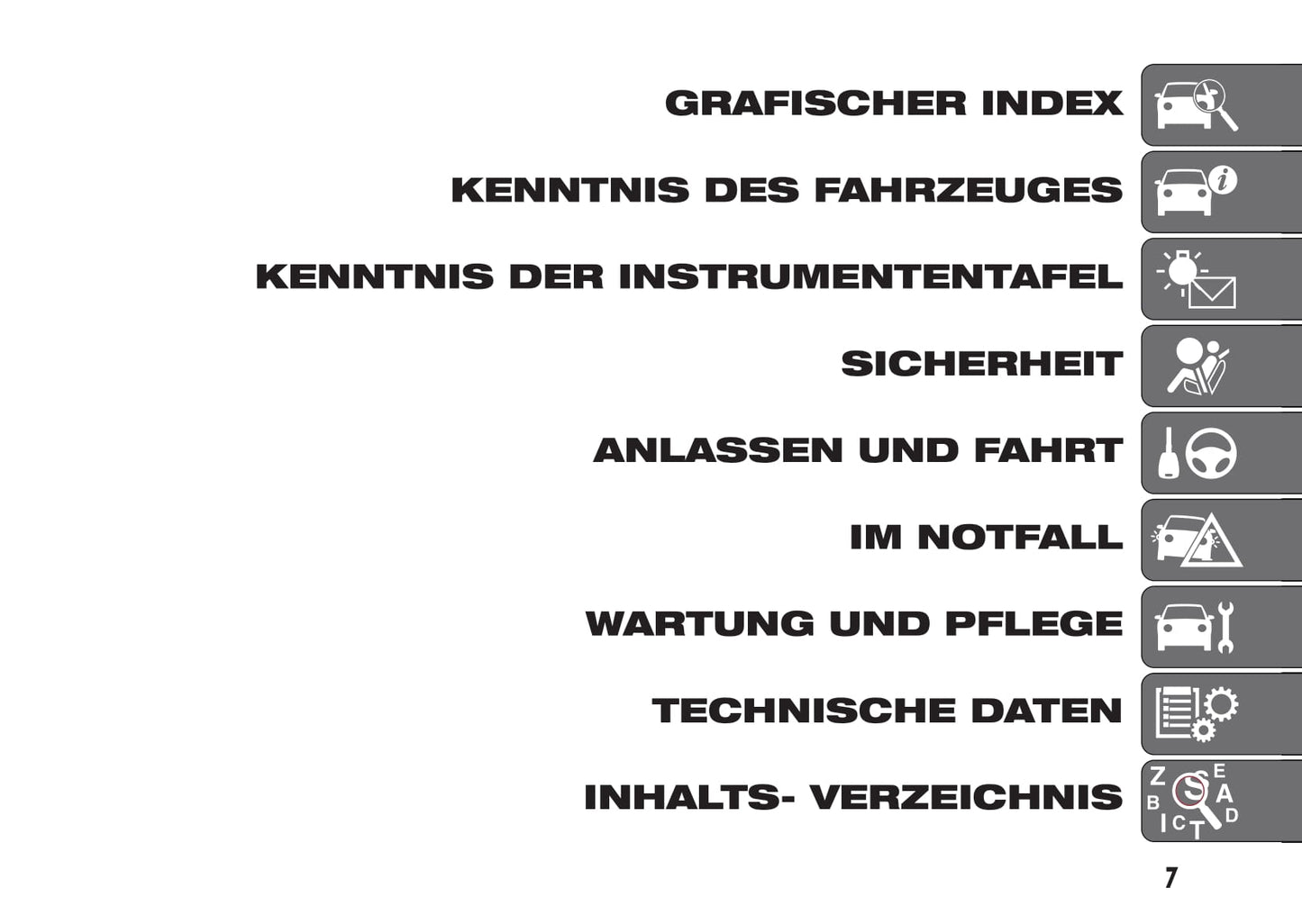 2015-2016 Fiat Doblò Manuel du propriétaire | Allemand