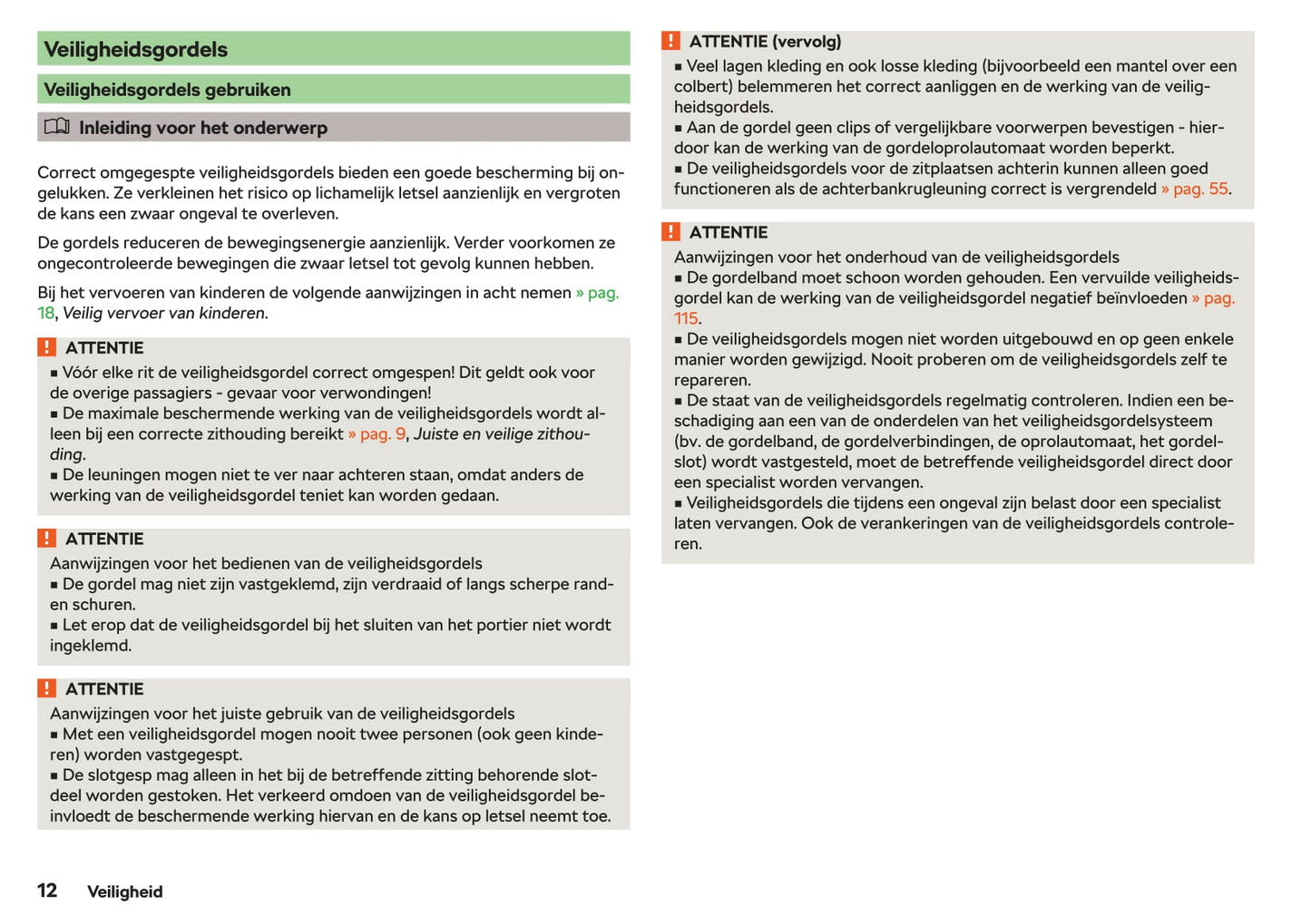 2018-2019 Skoda Citigo Gebruikershandleiding | Nederlands