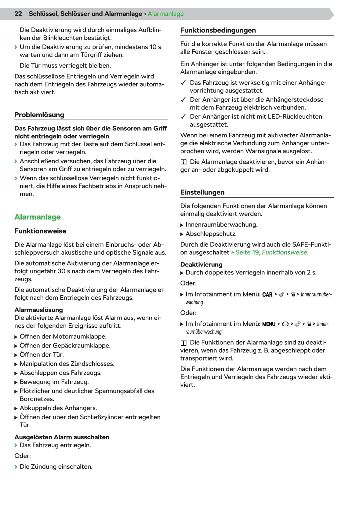 2019-2023 Skoda Kamiq Manuel du propriétaire | Allemand