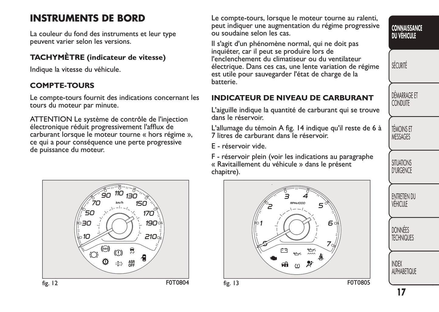 2008-2016 Fiat Fiorino Manuel du propriétaire | Français