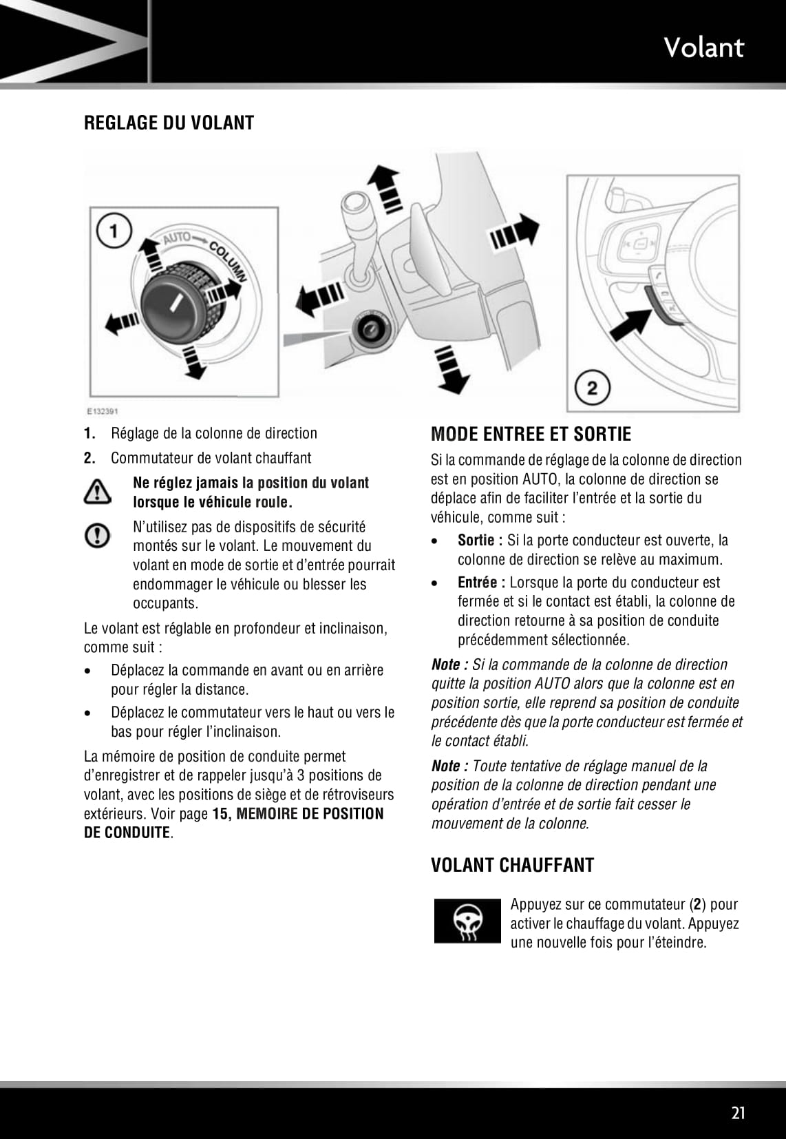 2009-2015 Jaguar XJ Manuel du propriétaire | Français