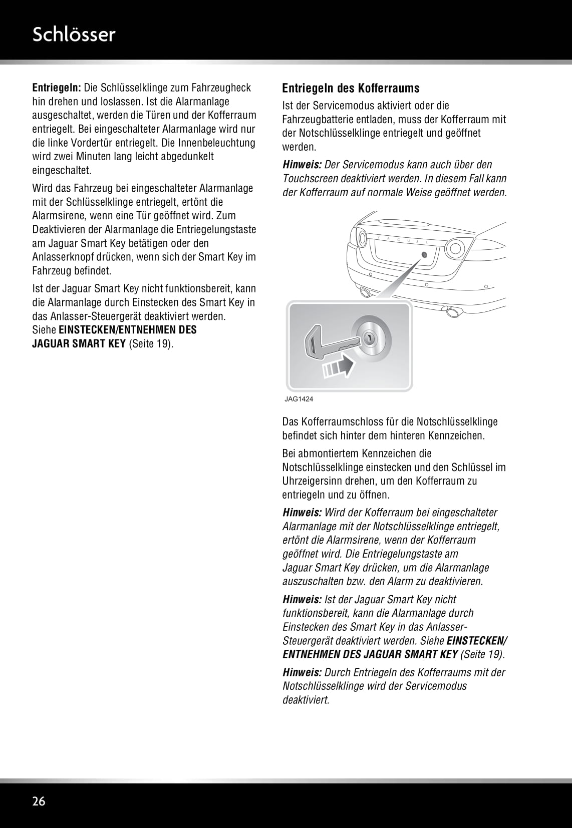 2011-2015 Jaguar XK Manuel du propriétaire | Allemand