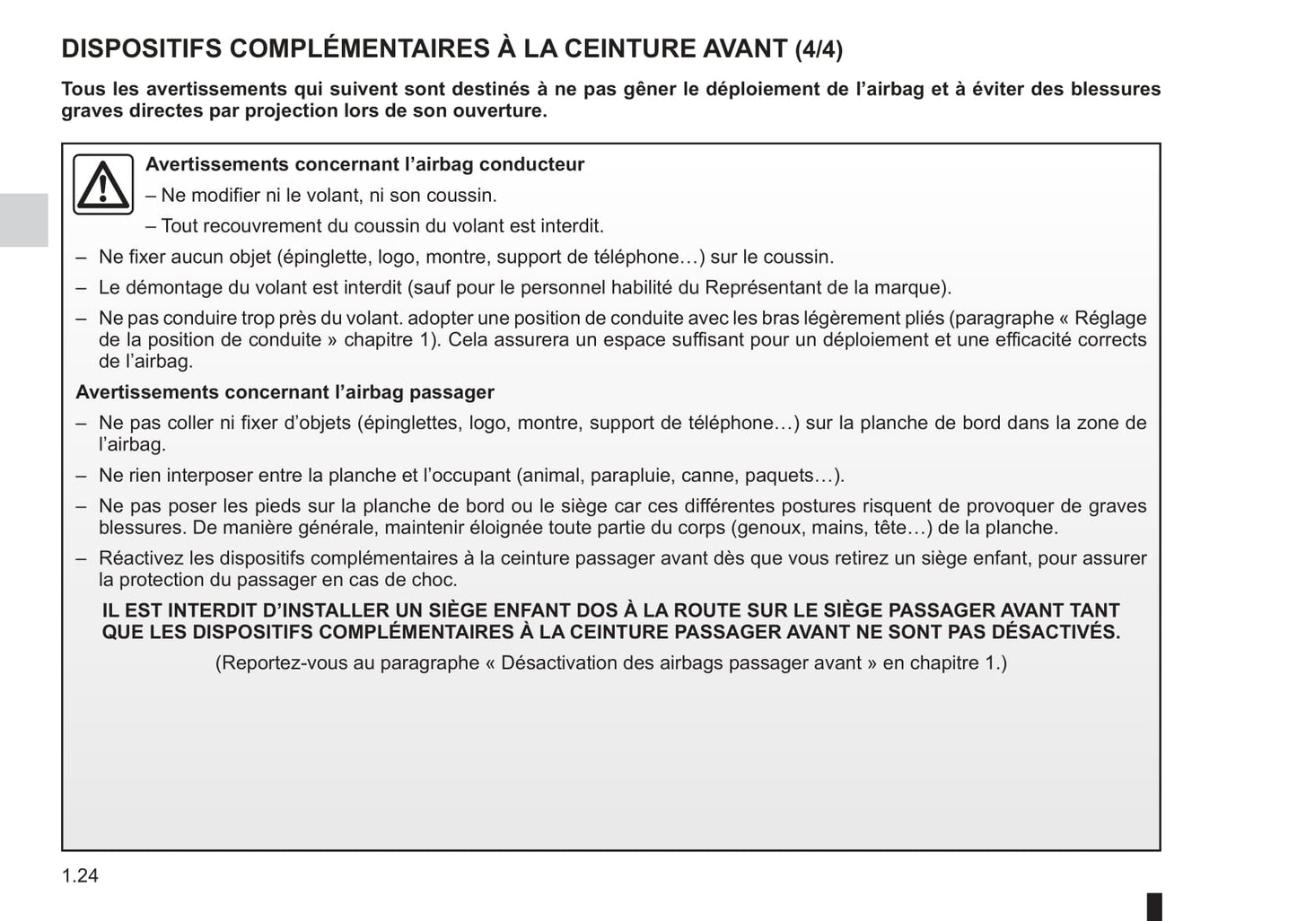 2012-2013 Renault Espace Gebruikershandleiding | Frans