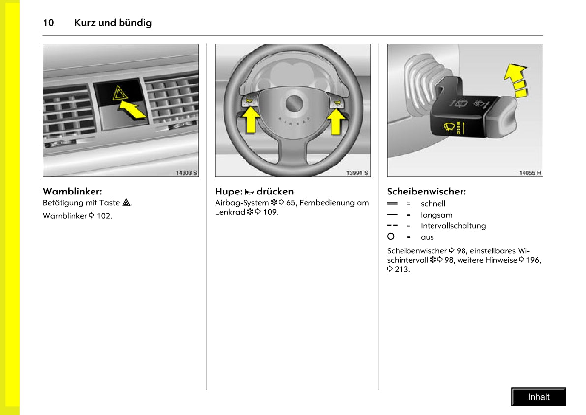2005-2010 Opel Meriva Manuel du propriétaire | Allemand