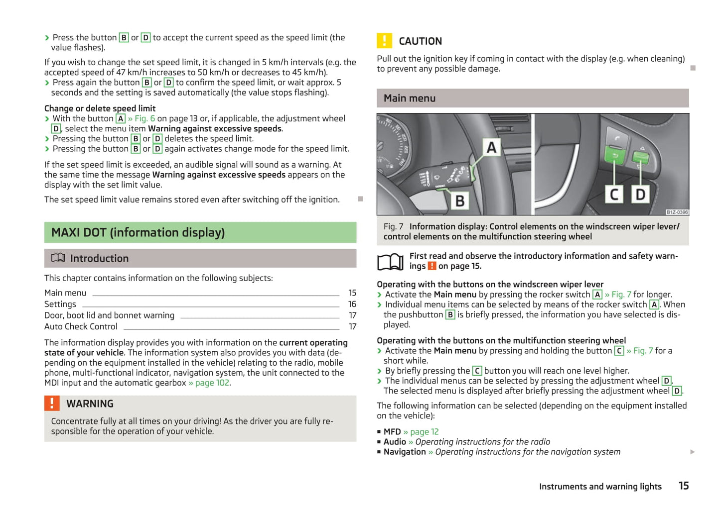 2009-2013 Skoda Octavia Manuel du propriétaire | Anglais