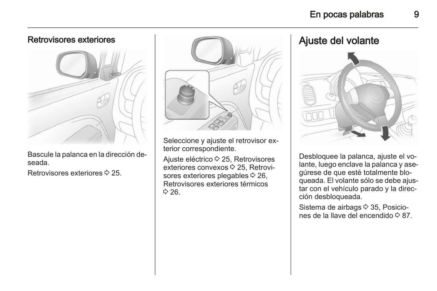 2008-2015 Opel Agila Manuel du propriétaire | Espagnol