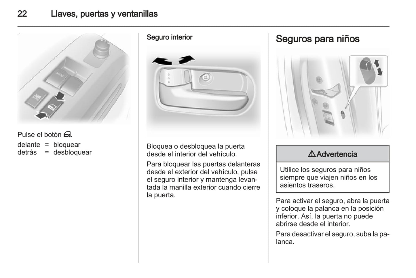 2008-2015 Opel Agila Manuel du propriétaire | Espagnol