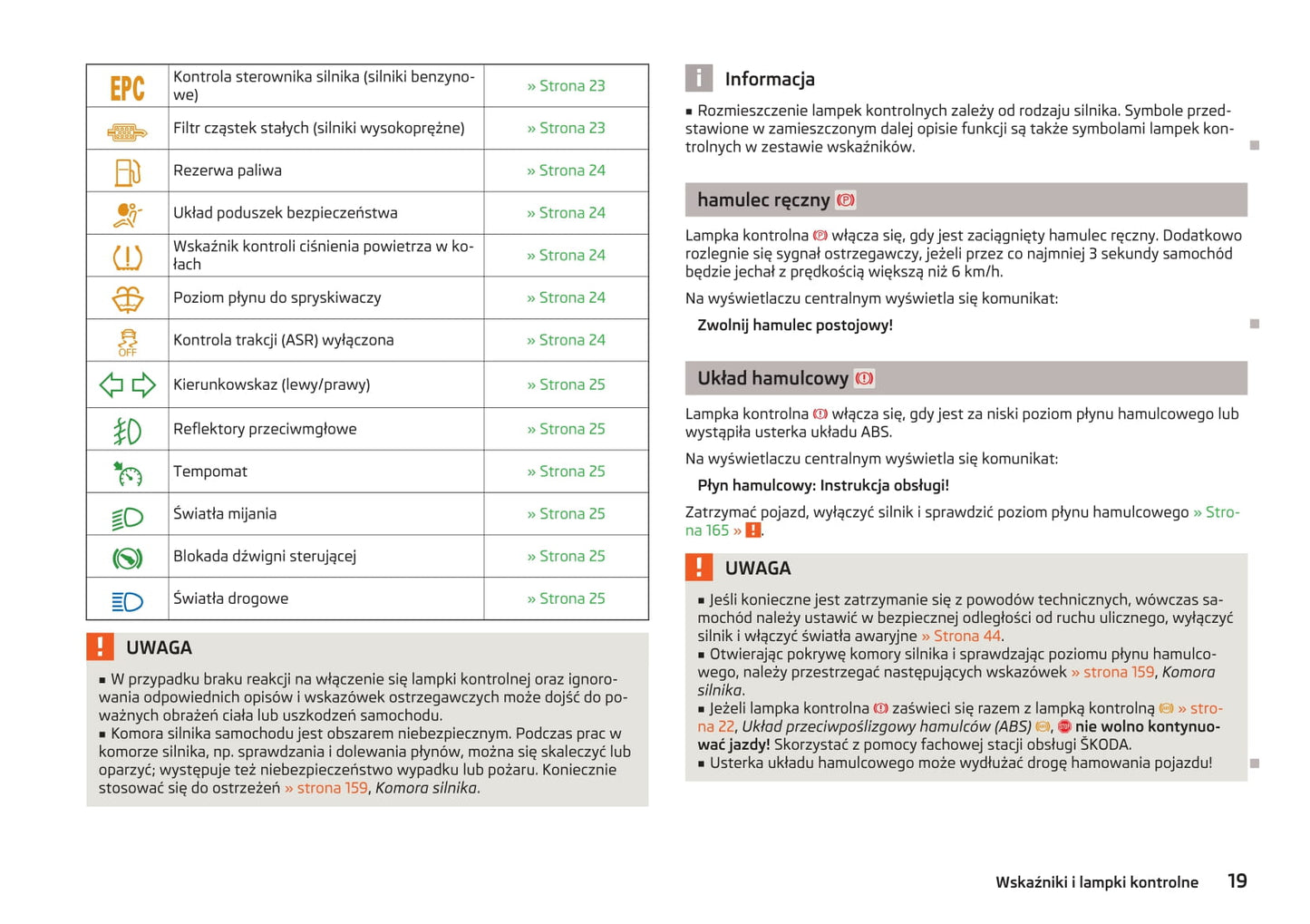 2009-2013 Skoda Octavia Manuel du propriétaire | Polonais