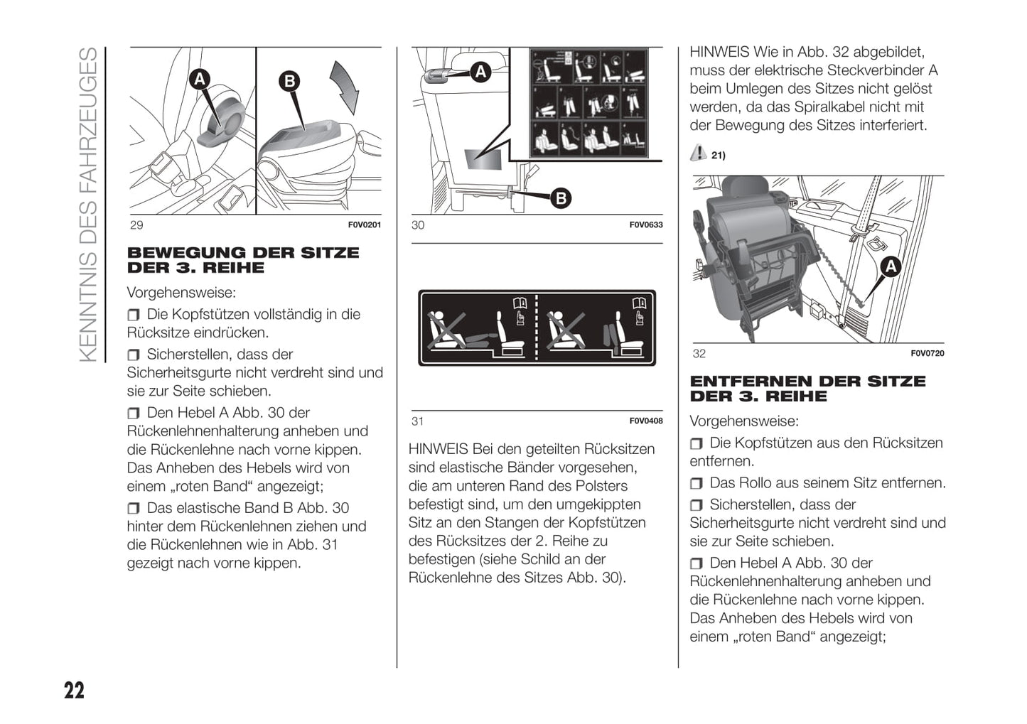 2018-2019 Fiat Doblò Owner's Manual | German