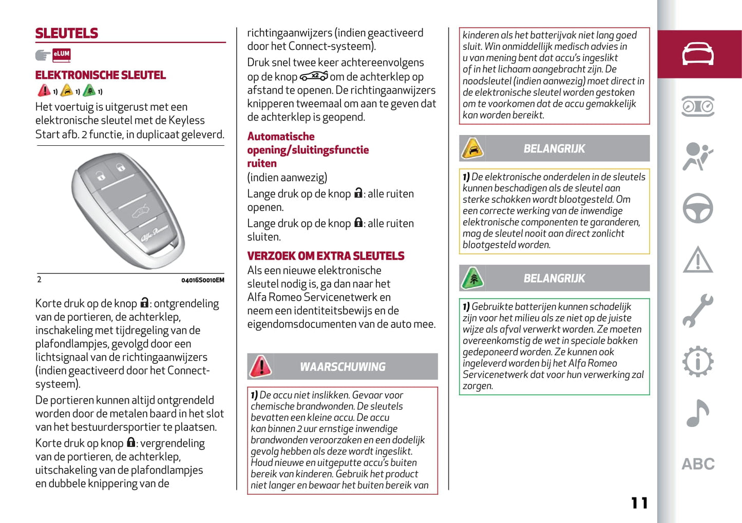 2021-2023 Alfa Romeo Stelvio Gebruikershandleiding | Nederlands