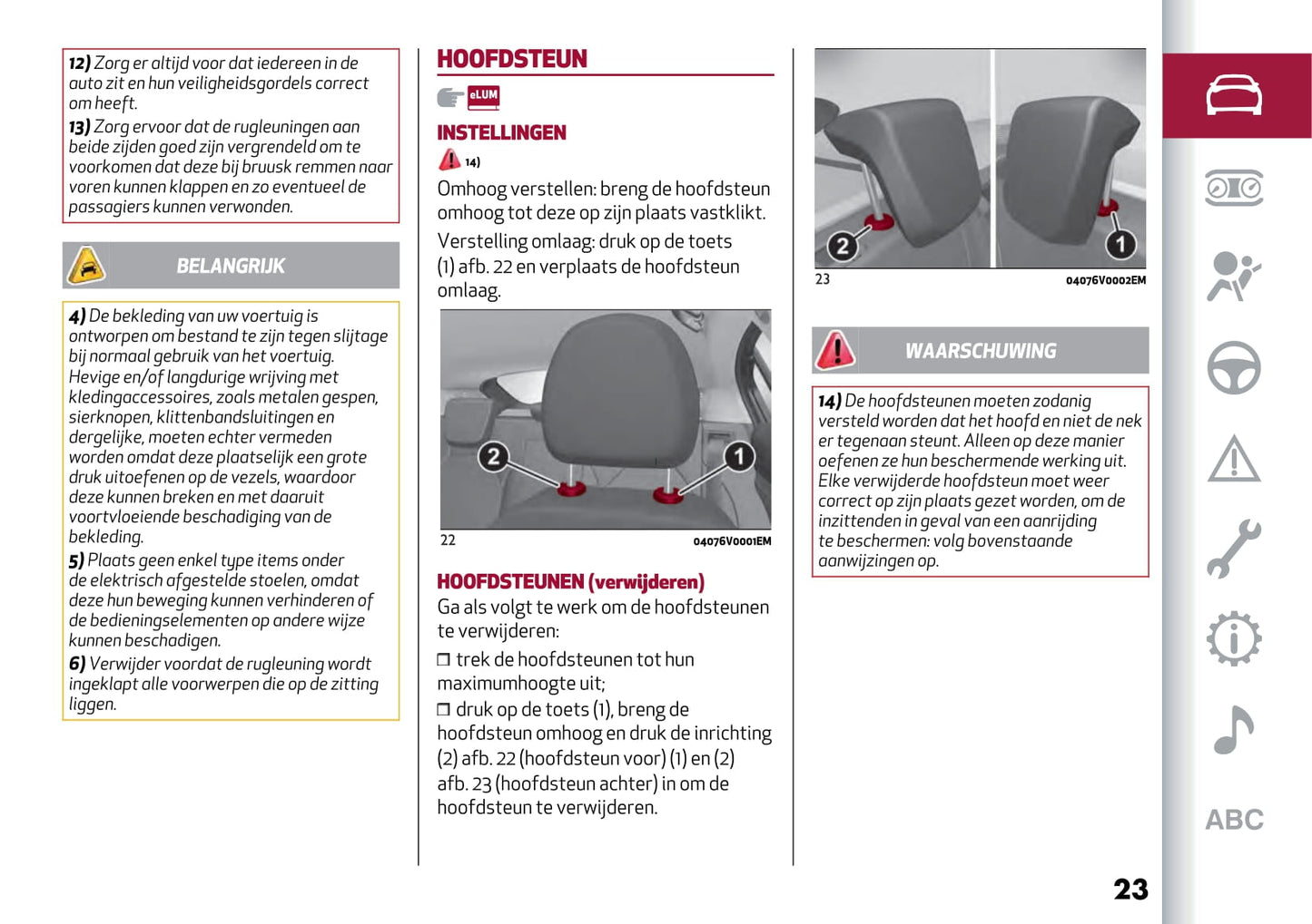 2021-2023 Alfa Romeo Stelvio Gebruikershandleiding | Nederlands