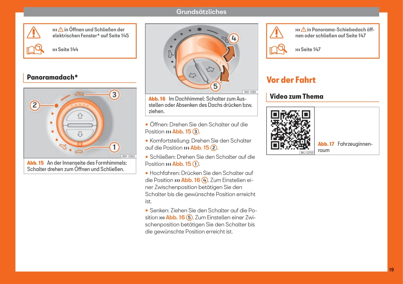 2018-2019 Seat Leon Owner's Manual | German