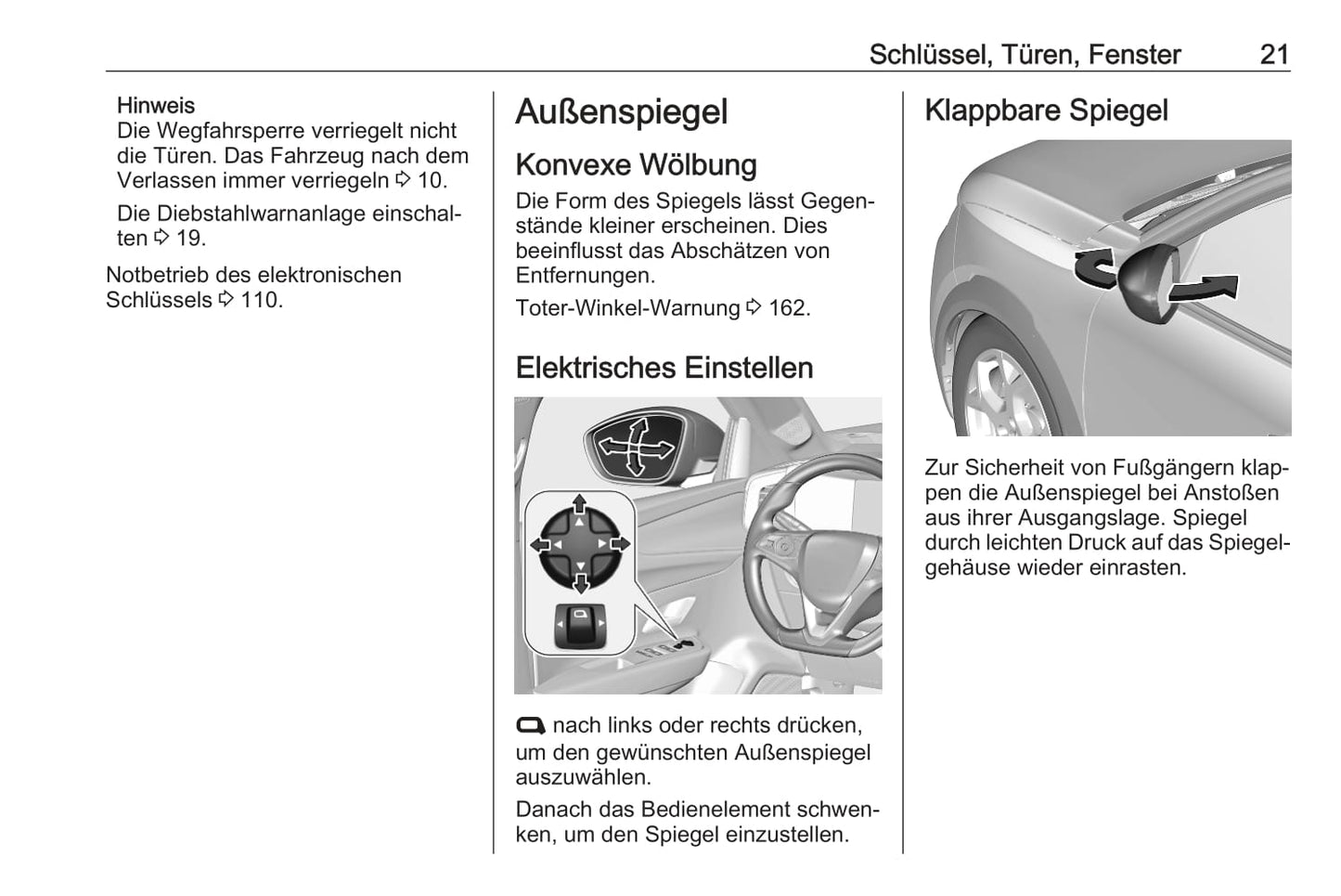 2021-2022 Opel Mokka/Mokka-e Gebruikershandleiding | Duits