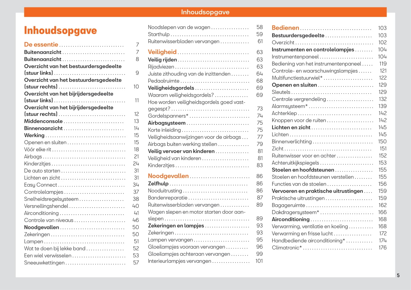 2017-2020 Seat Arona Gebruikershandleiding | Nederlands