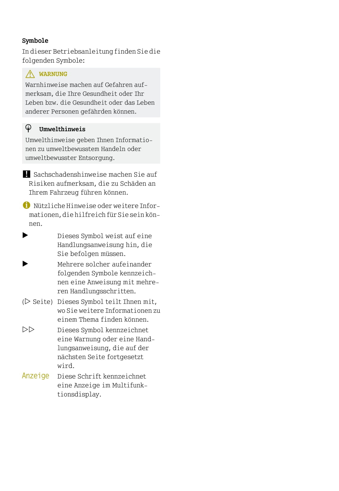 2014-2016 Smart Fortwo Owner's Manual | German