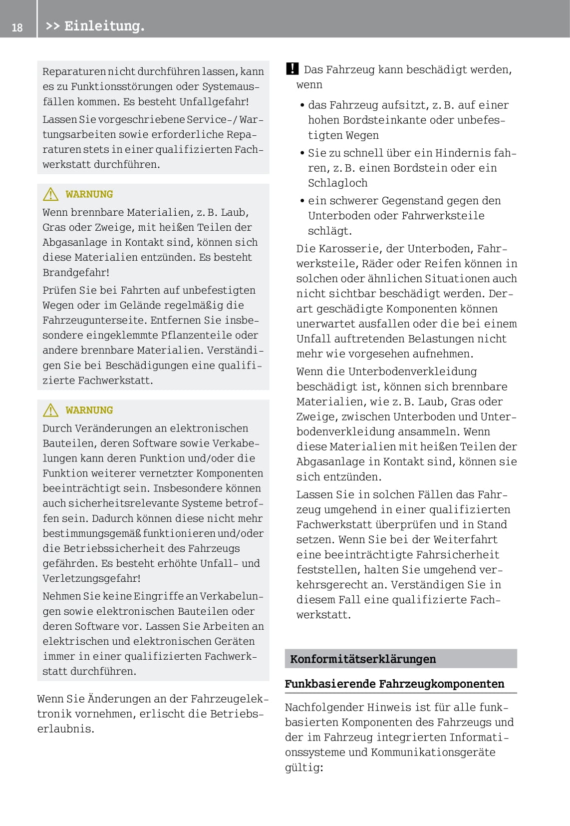 2014-2016 Smart Fortwo Owner's Manual | German